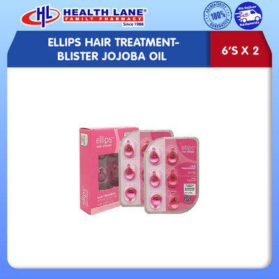 ELLIPS RAMBUT RAWATAN-BLISTER JOJOBA MINYAK (6'Sx2)